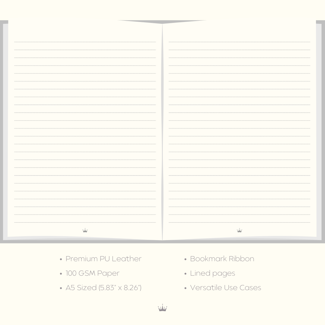 Premium Leather Journal (B5) - Dotted Pages