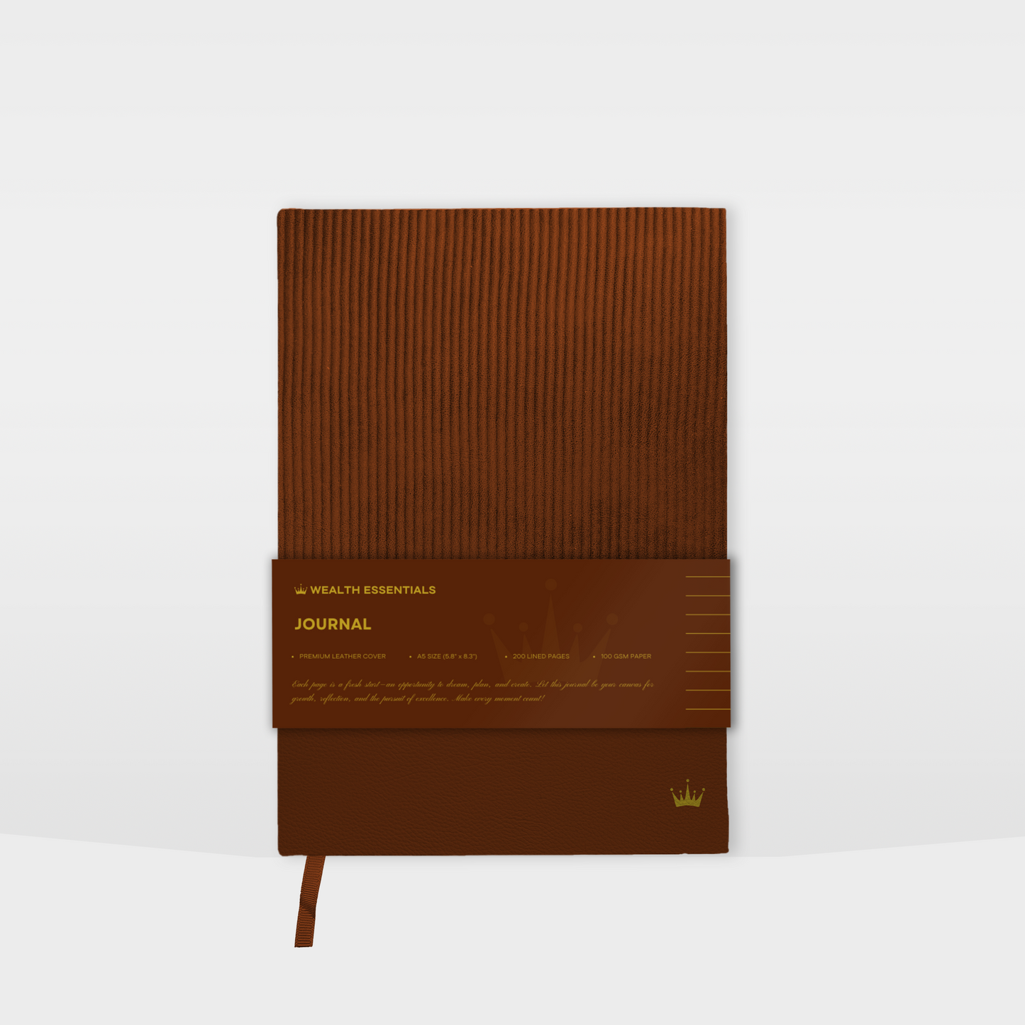 Premium Leather Journal (A5) - Lined Pages